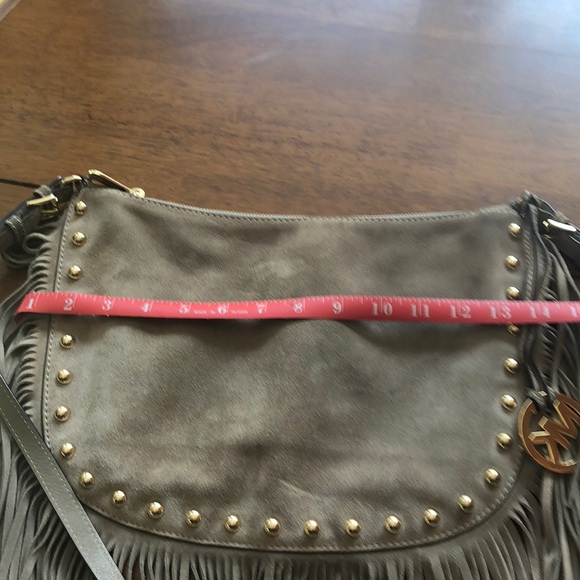 COPY - Michael Kors Suede Fringe Bag - Picture 5 of 6